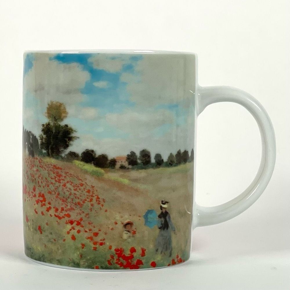 Art‎ Collector Coffee Mug | "Poppy Fields" by Claude Monet 12oz Ceramic Mug